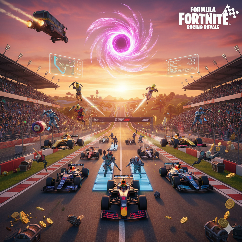 La Formule 1 arrive-t-elle dans Fortnite ?