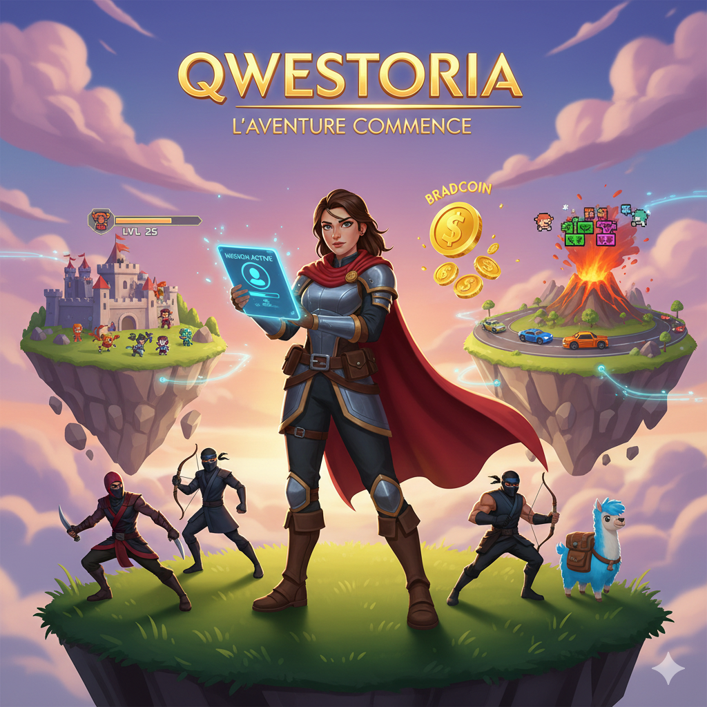 Qwestoria : comprendre le système de missions, de Bradcoins 