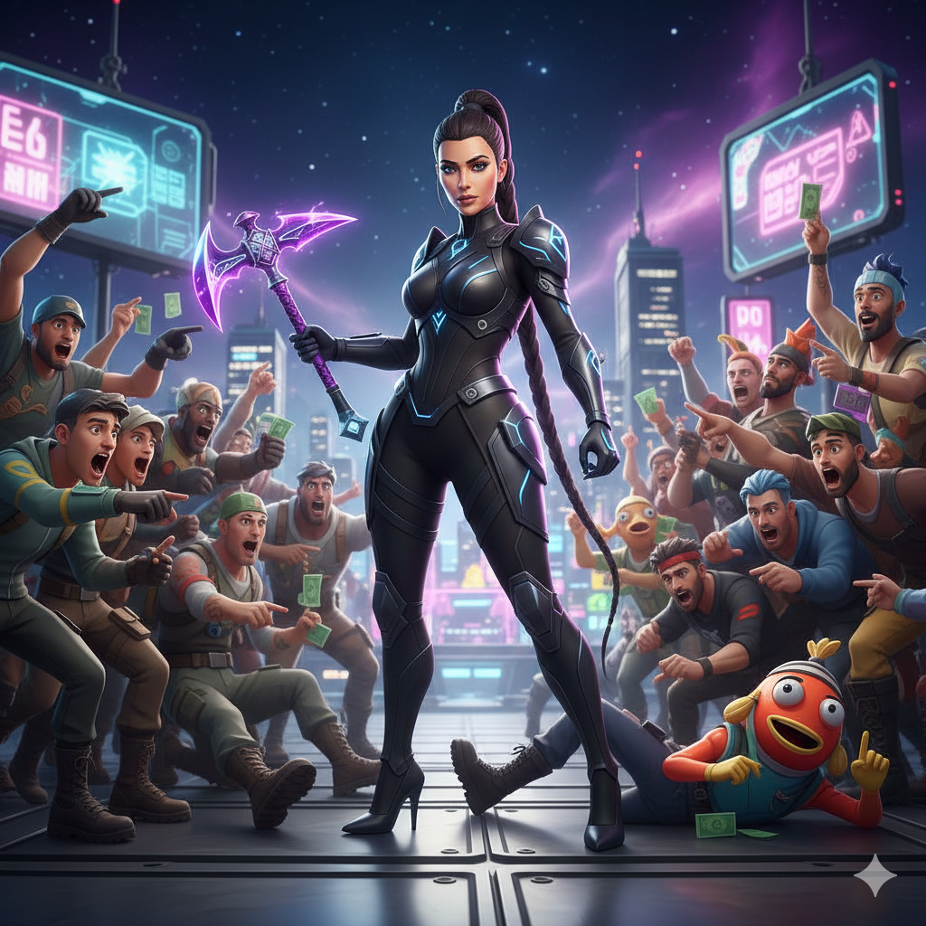 Fortnite : le skin Kim Kardashian affole les joueurs