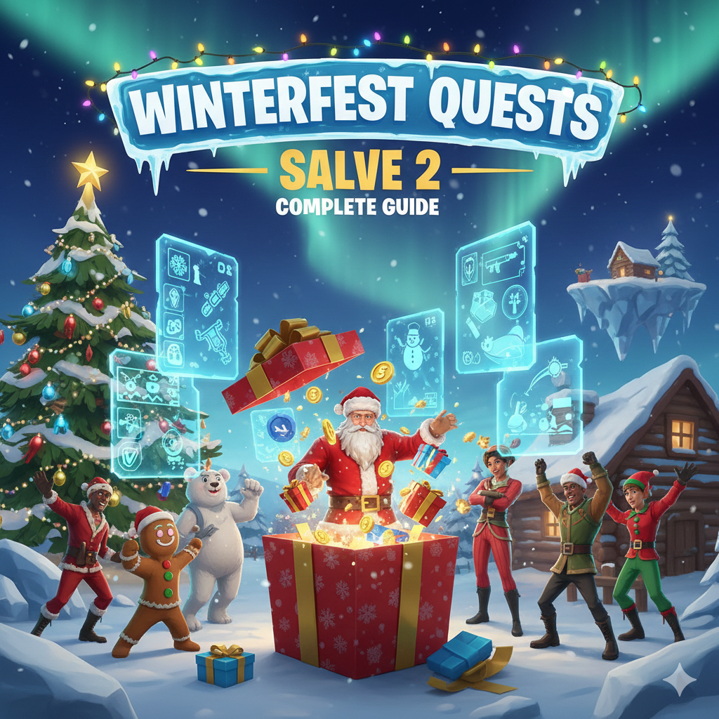 Fortnite : quêtes de la Fête hivernale – Salve 2