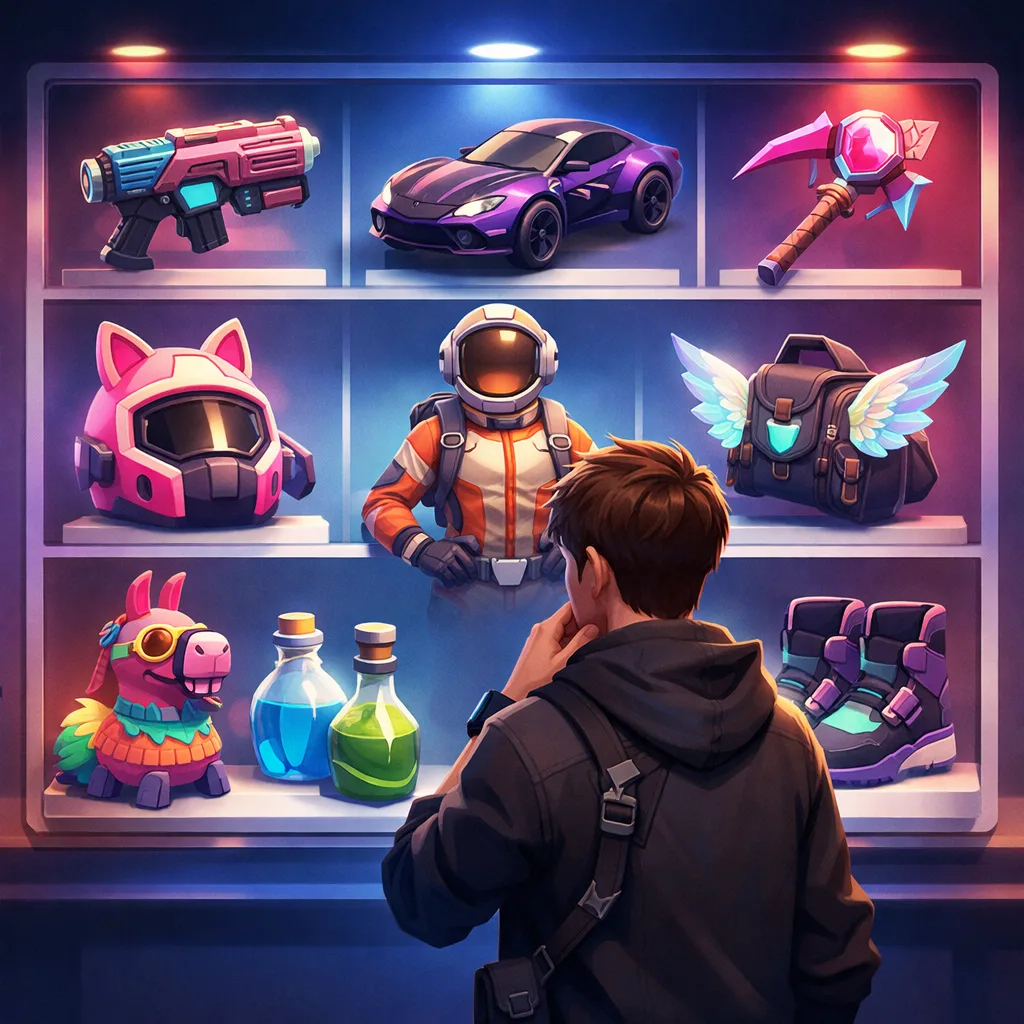 Boutique Fortnite du jour avec skins, pioches et emotes
