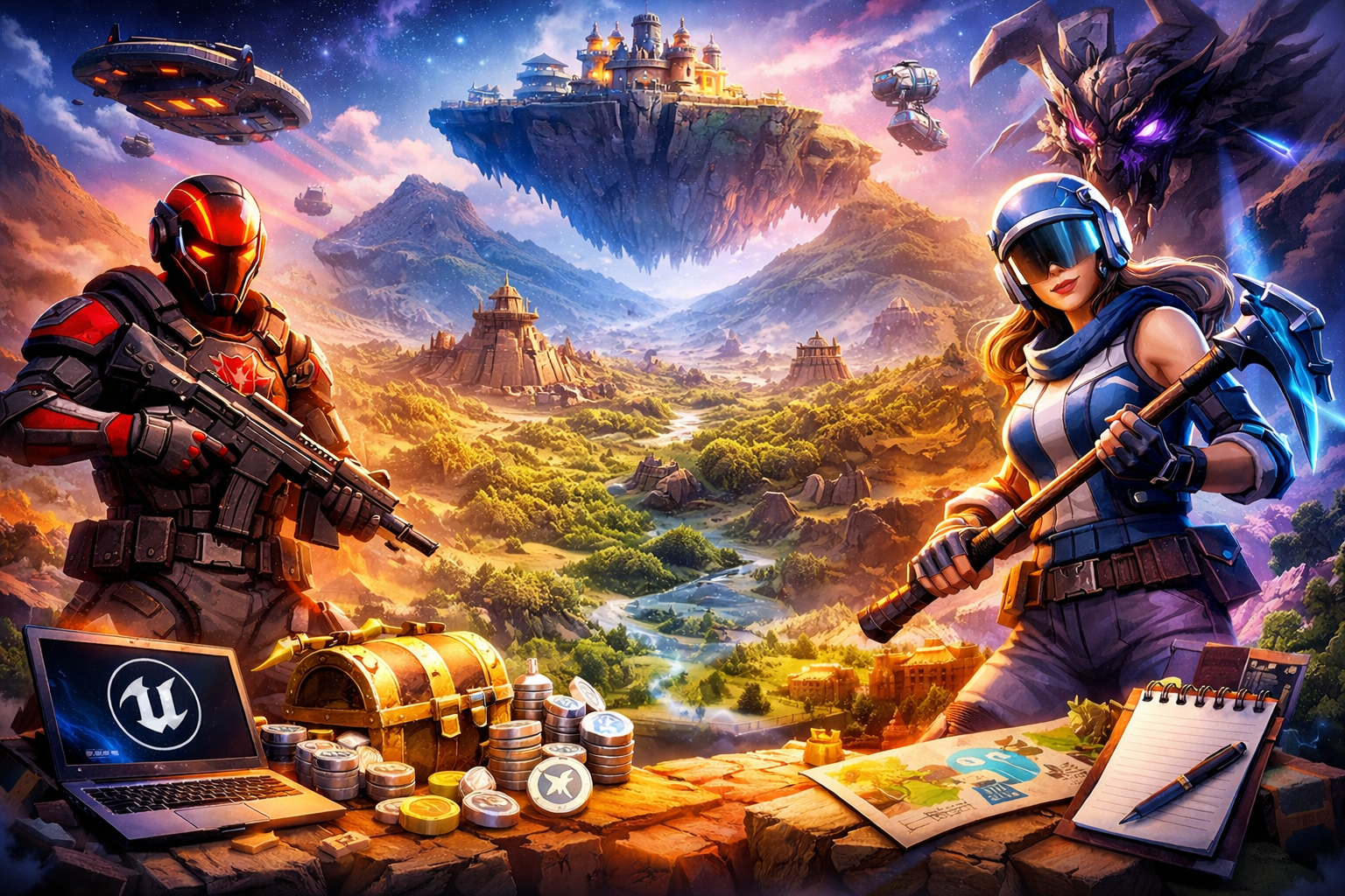 Monter Unreal Fortnite Chapitre 6 : Guide & Astuces 2026