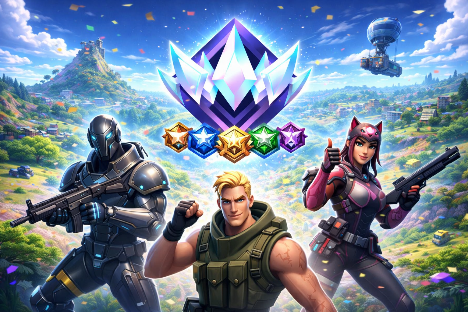 Comment monter Unreal sur Fortnite : Astuces pour les Grades