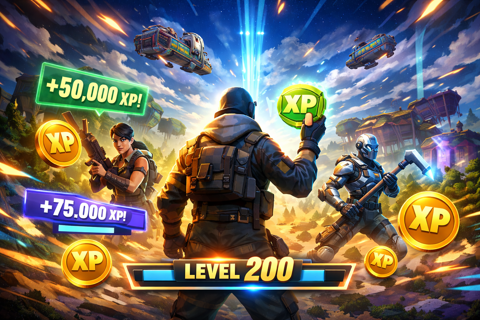 XP Fortnite 2026 : Le guide pour monter de niveau rapidement