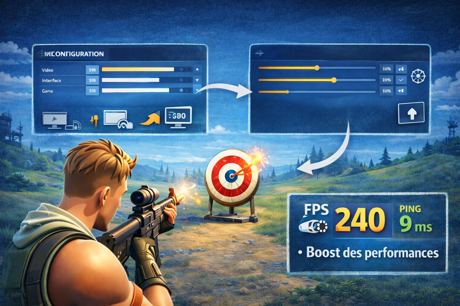 Meilleurs Paramètres Fortnite 2026 : Boostez vos FPS et Aim