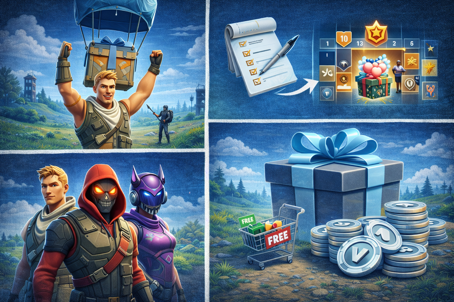 Skins Fortnite Gratuits : Nos astuces pour économiser