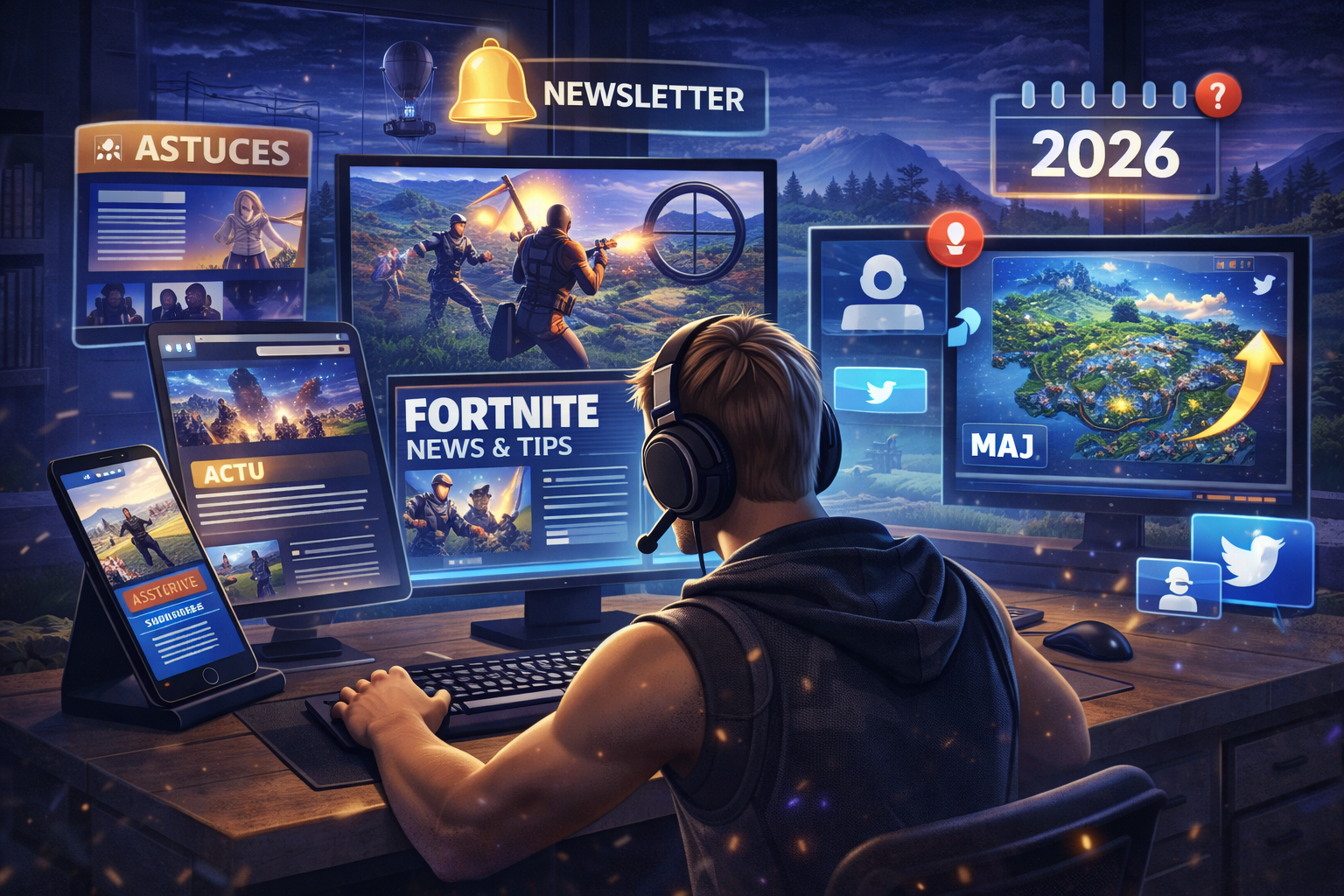 Comment suivre l'actu et progresser sur Fortnite en 2026 ?