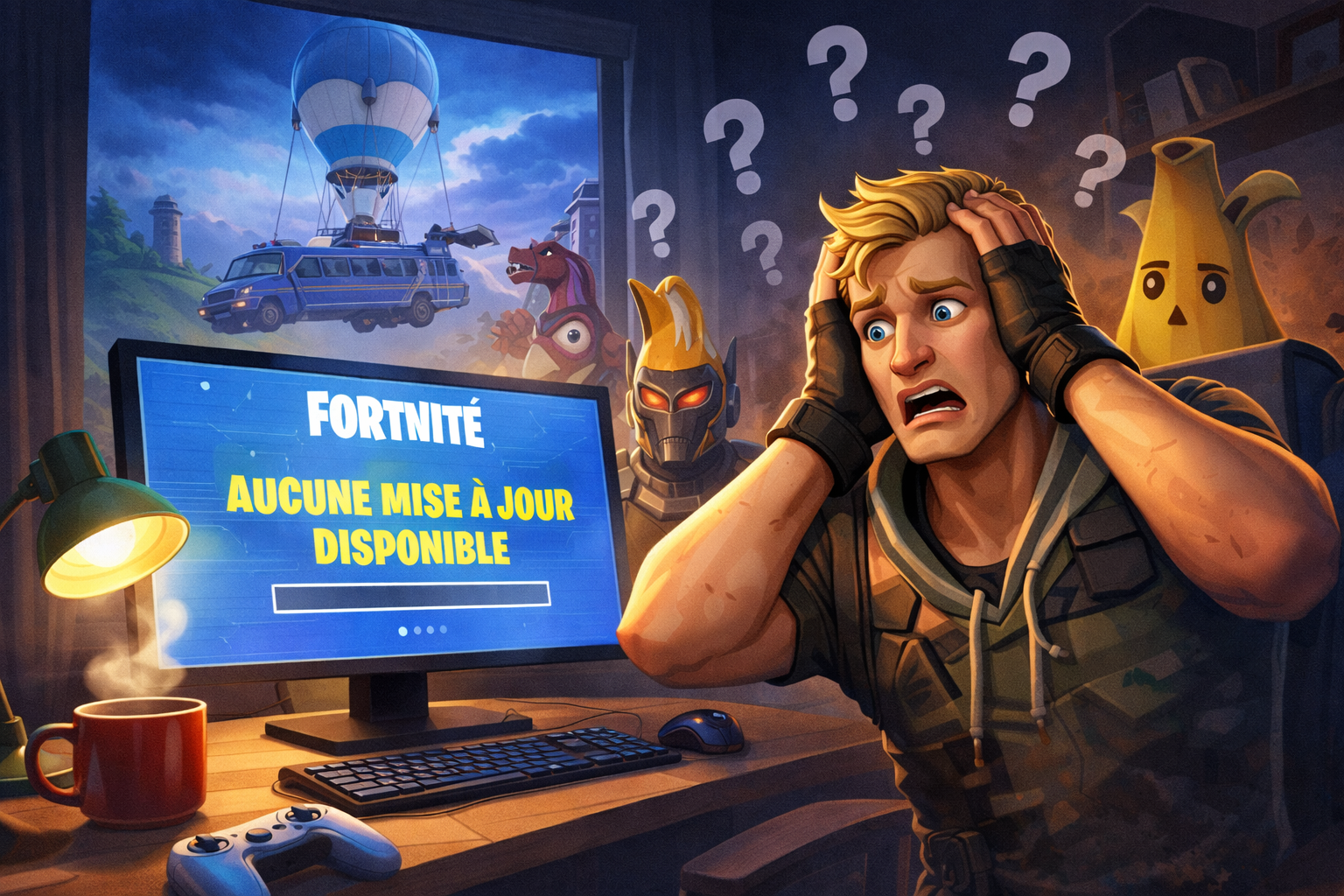 Fortnite : Pourquoi n'y a-t-il pas de mise à jour ce matin ?