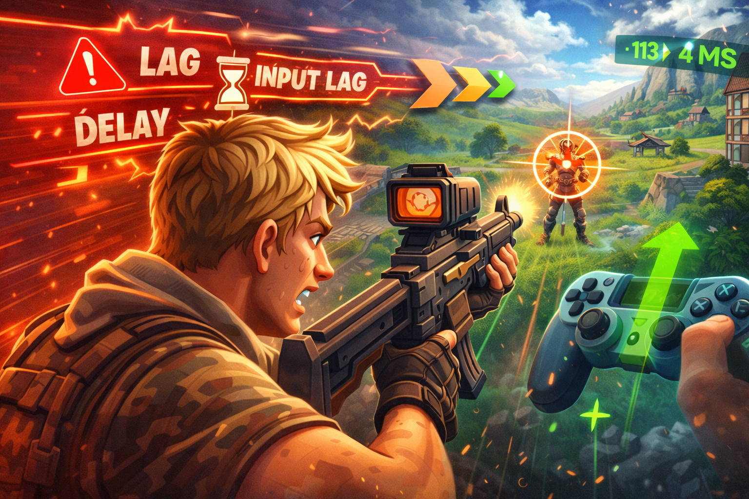 Fortnite : Comment réduire son input lag et mieux viser ?