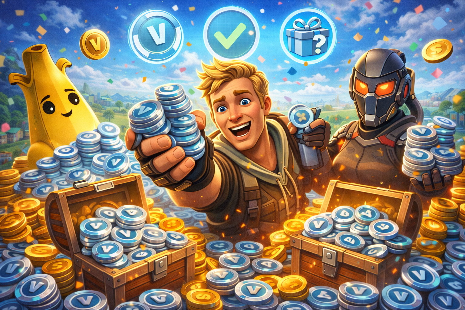 Fortnite : Comment obtenir des V-Bucks et skins en 2026 ?