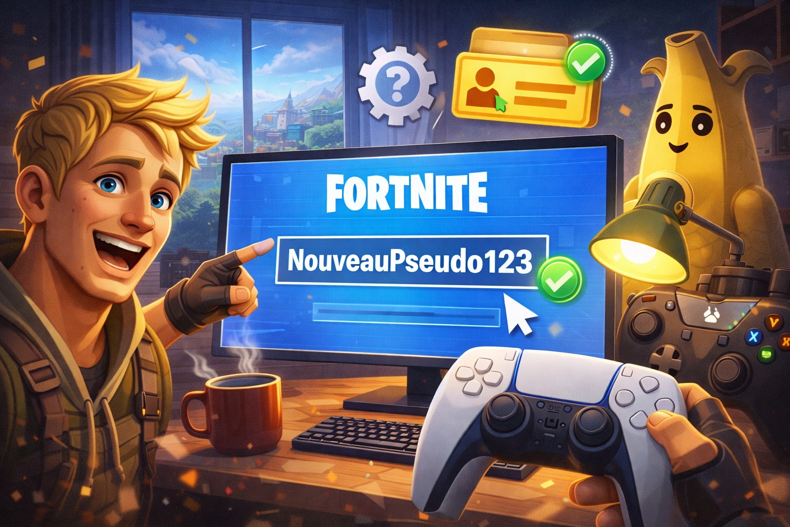 Comment changer son pseudo Fortnite sur PC et Console