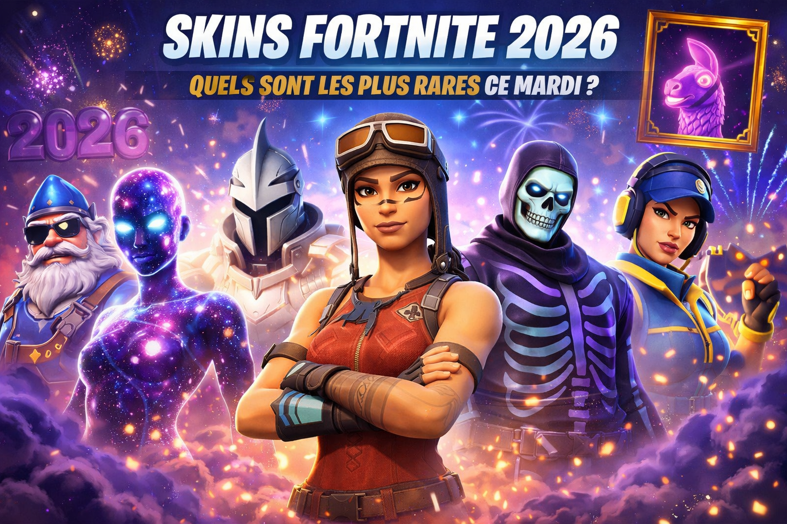 Skins Fortnite 2026 : Quels sont les plus rares ce mardi ?