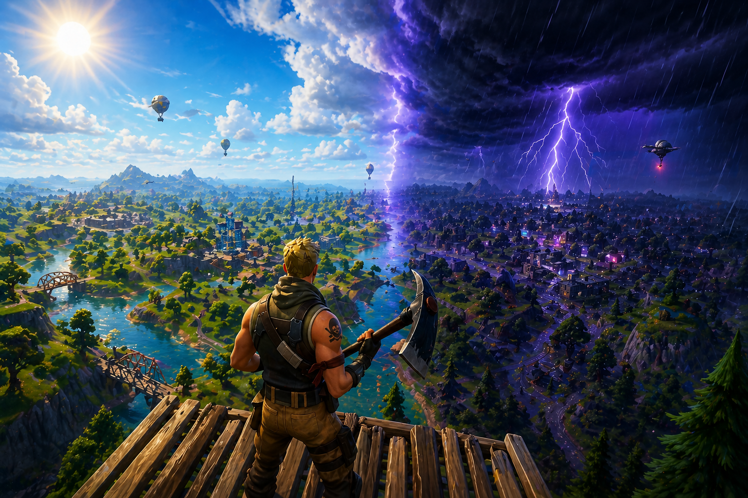 Fortnite : Optimiser ses FPS face à la météo dynamique