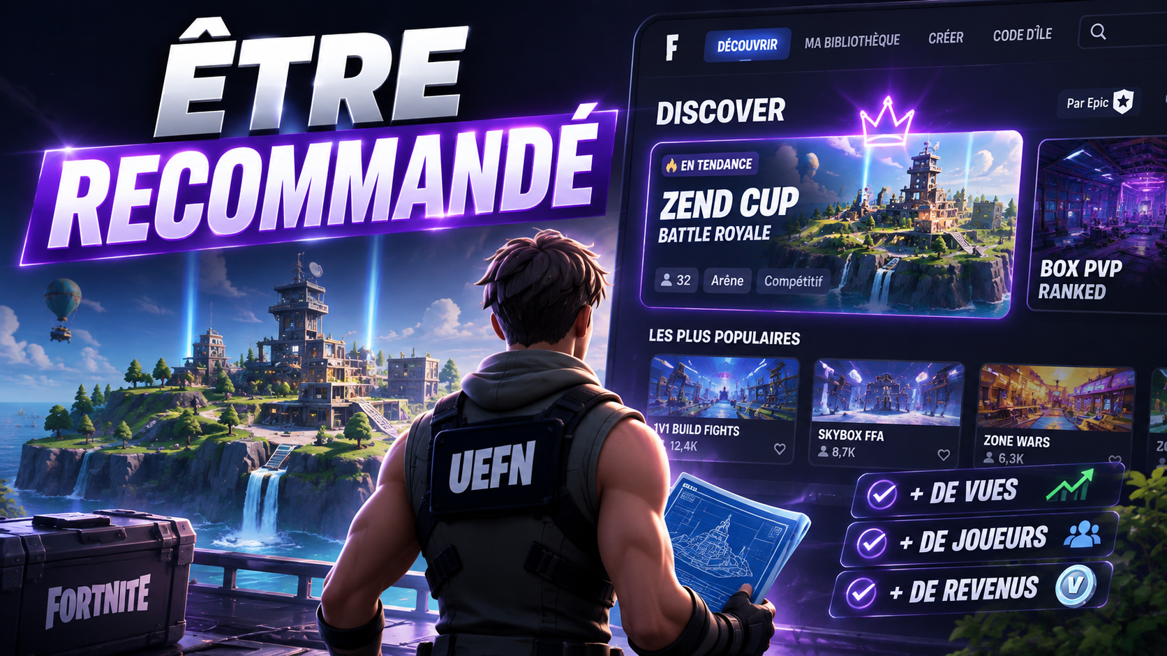 Pourquoi votre map reste invisible dans Discover