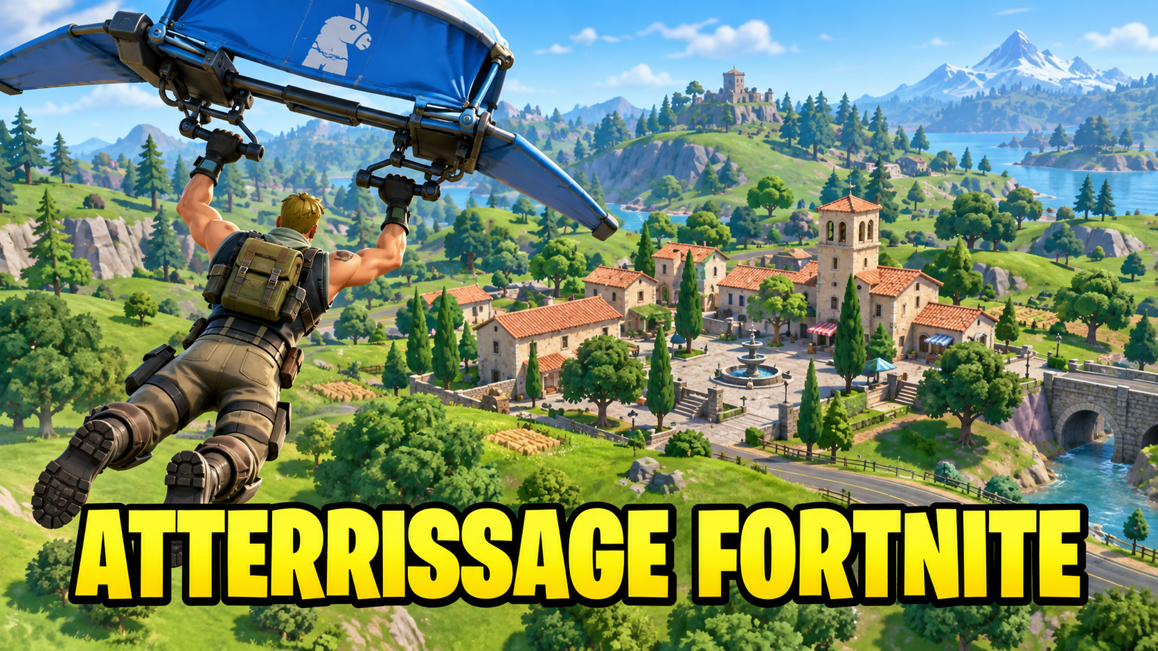 Atterrissage Fortnite : bien choisir son point de chute